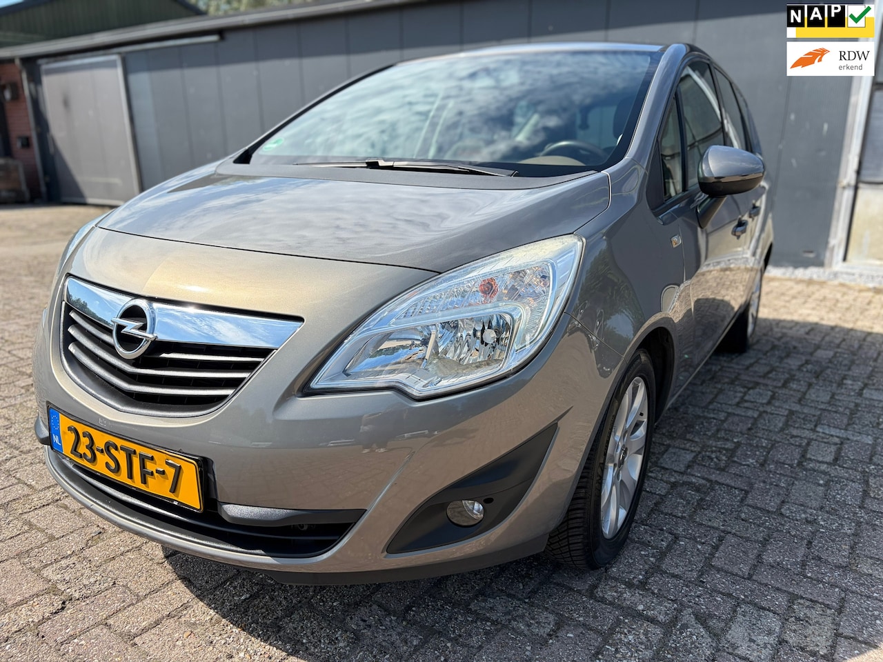 Opel Meriva - 1.4 Turbo Cosmo/ZEER NET!/Cruise/Parot/APK! - AutoWereld.nl