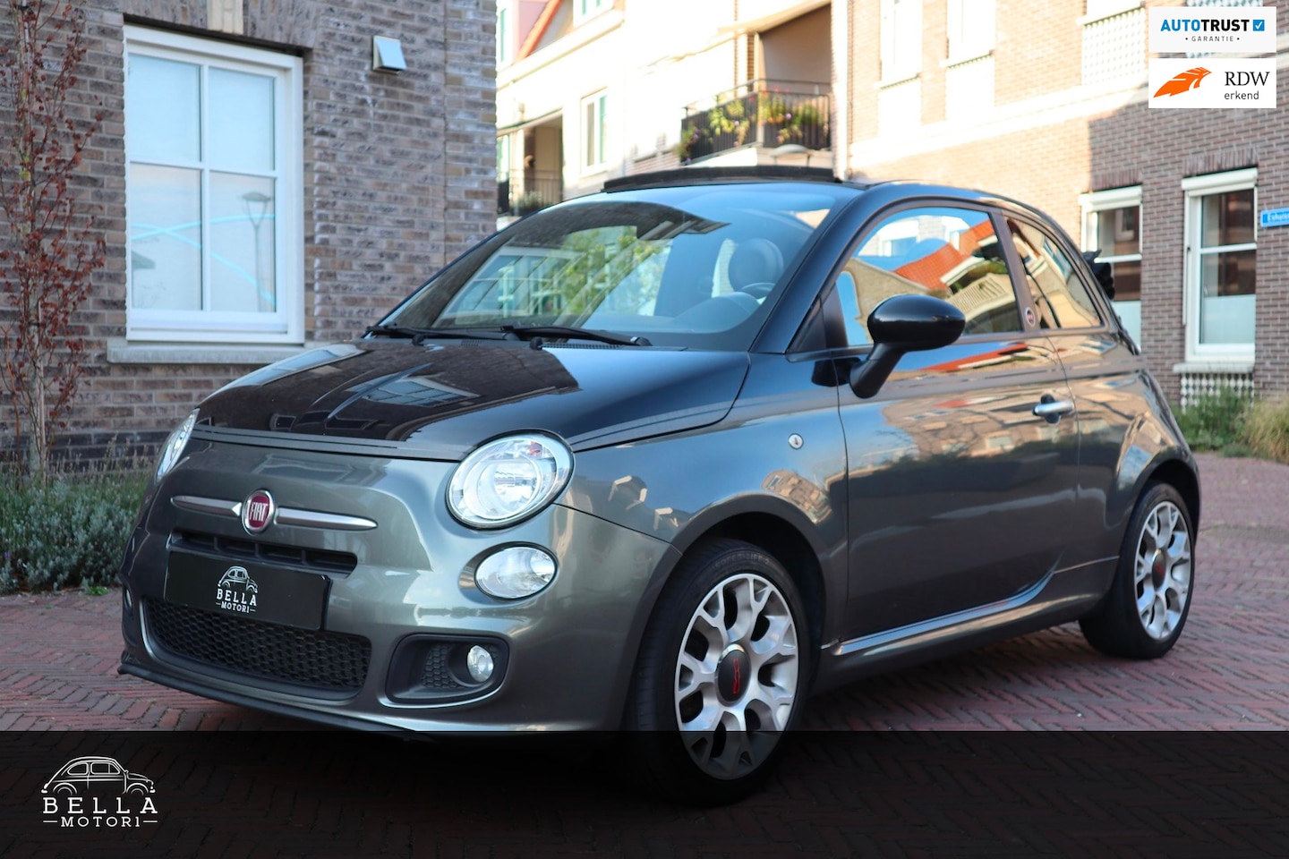 Fiat 500 C - 1.2 GQ Edition | RIJKLAARPRIJS | Zeldzame Special Edition | Bicolore - AutoWereld.nl