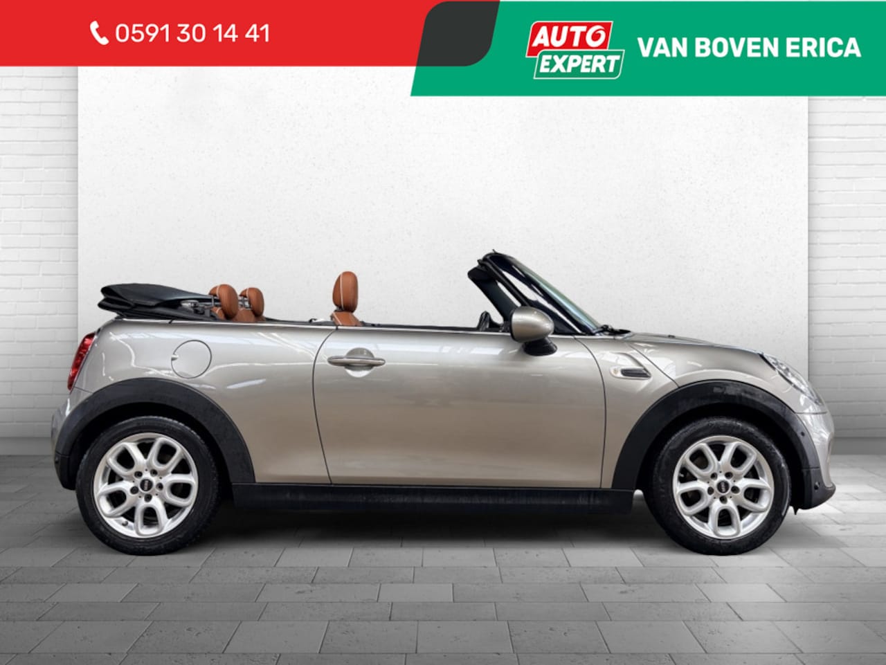MINI Cabrio - Cooper Chili Leder Cruise Clima Navi Pdc - AutoWereld.nl