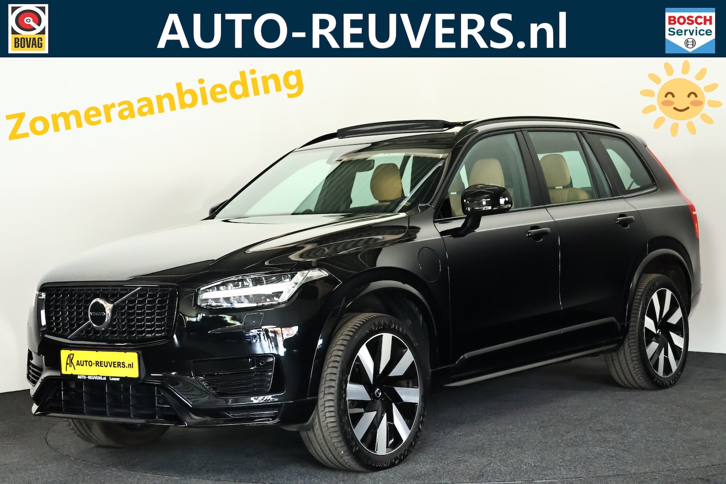Volvo XC90 - 2.0 T8 Recharge AWD Ultimate Dark Pano / Massage / B&W / HUD / Luchtvering / 7-Personen - AutoWereld.nl