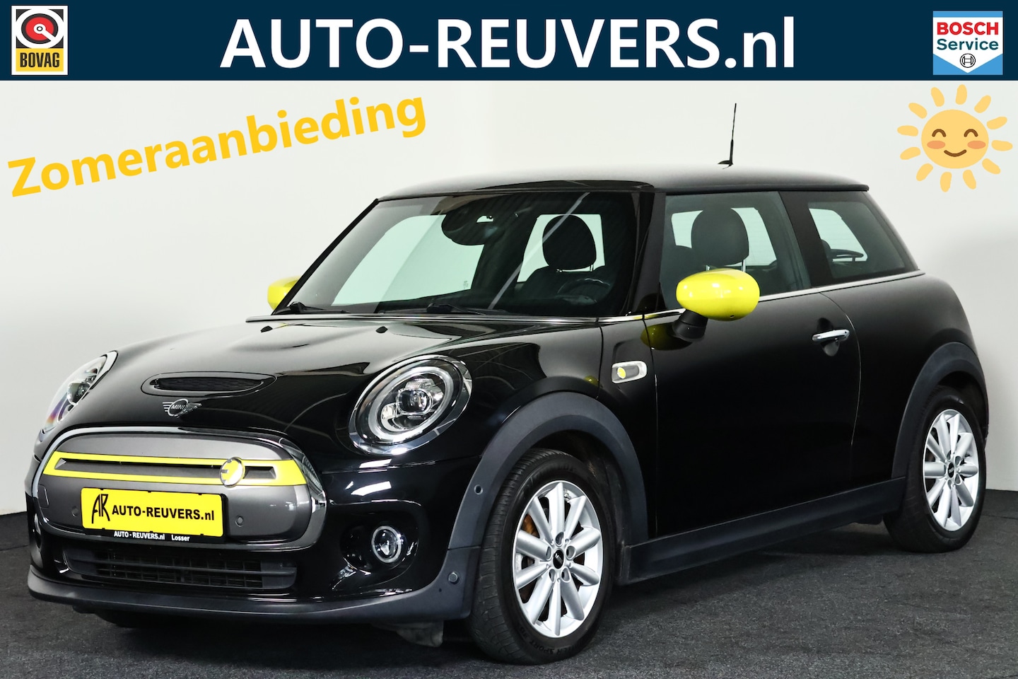 MINI Electric - 33 kWh Navi / Carplay / Leder / HUD / Cruise / LED - AutoWereld.nl