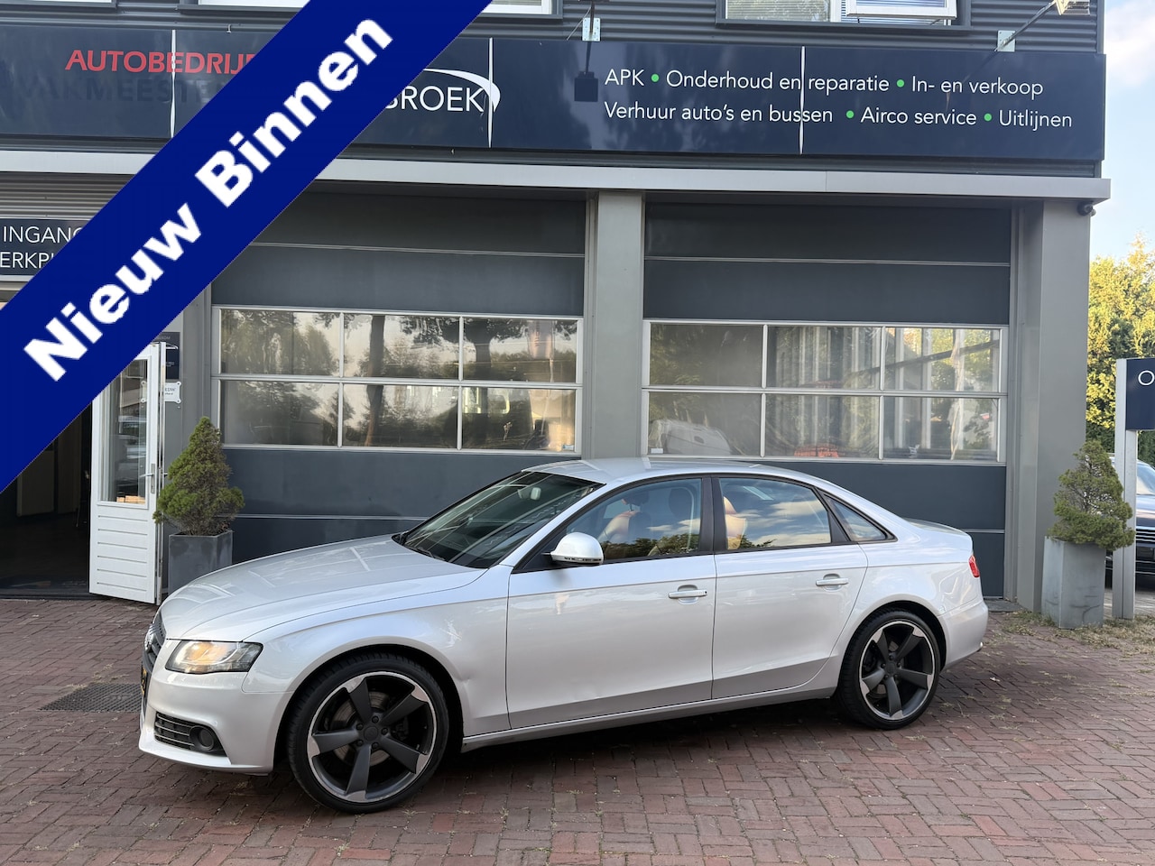 Audi A4 Limousine - 1.8 TFSI Pro Line Leer,Navi,Clima,18Inch,Cruise Bj 2008 Goed onderhouden - AutoWereld.nl