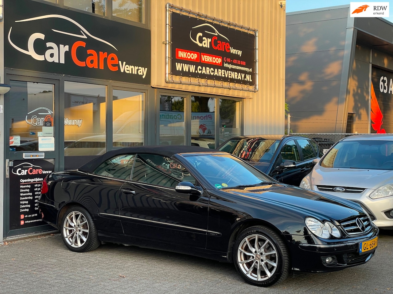 Mercedes-Benz CLK-klasse Cabrio - 200 K. Elegance APK12-2026 CABRIO VOLL LEER TREKHAAK CRUISECONTROLE AIRCO - AutoWereld.nl