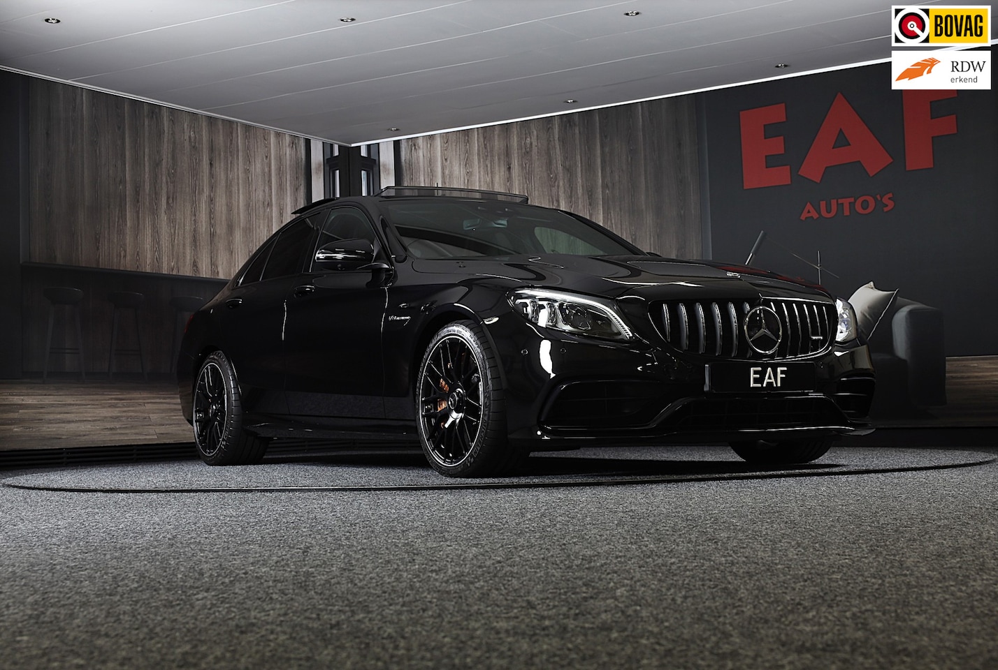 Mercedes-Benz C-klasse - AMG 63 S Premium Plus Pack / Schaalstoelen / Keramisch / Memory / Head Up / Burmester / Pa - AutoWereld.nl