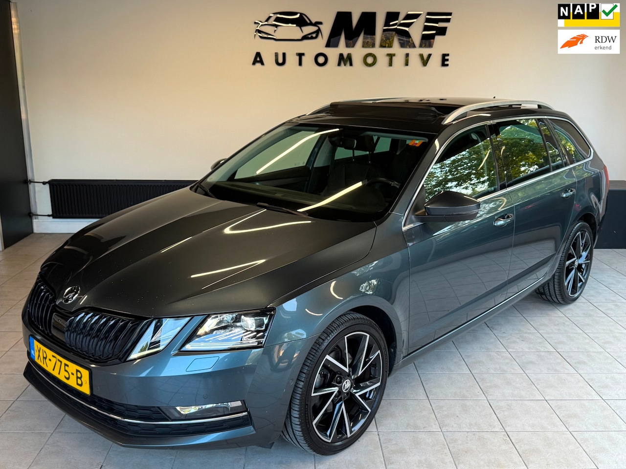 Skoda Octavia Combi - 1.5 TSI DSG 2019 PANO|LEER|CANTON|KM NAP - AutoWereld.nl