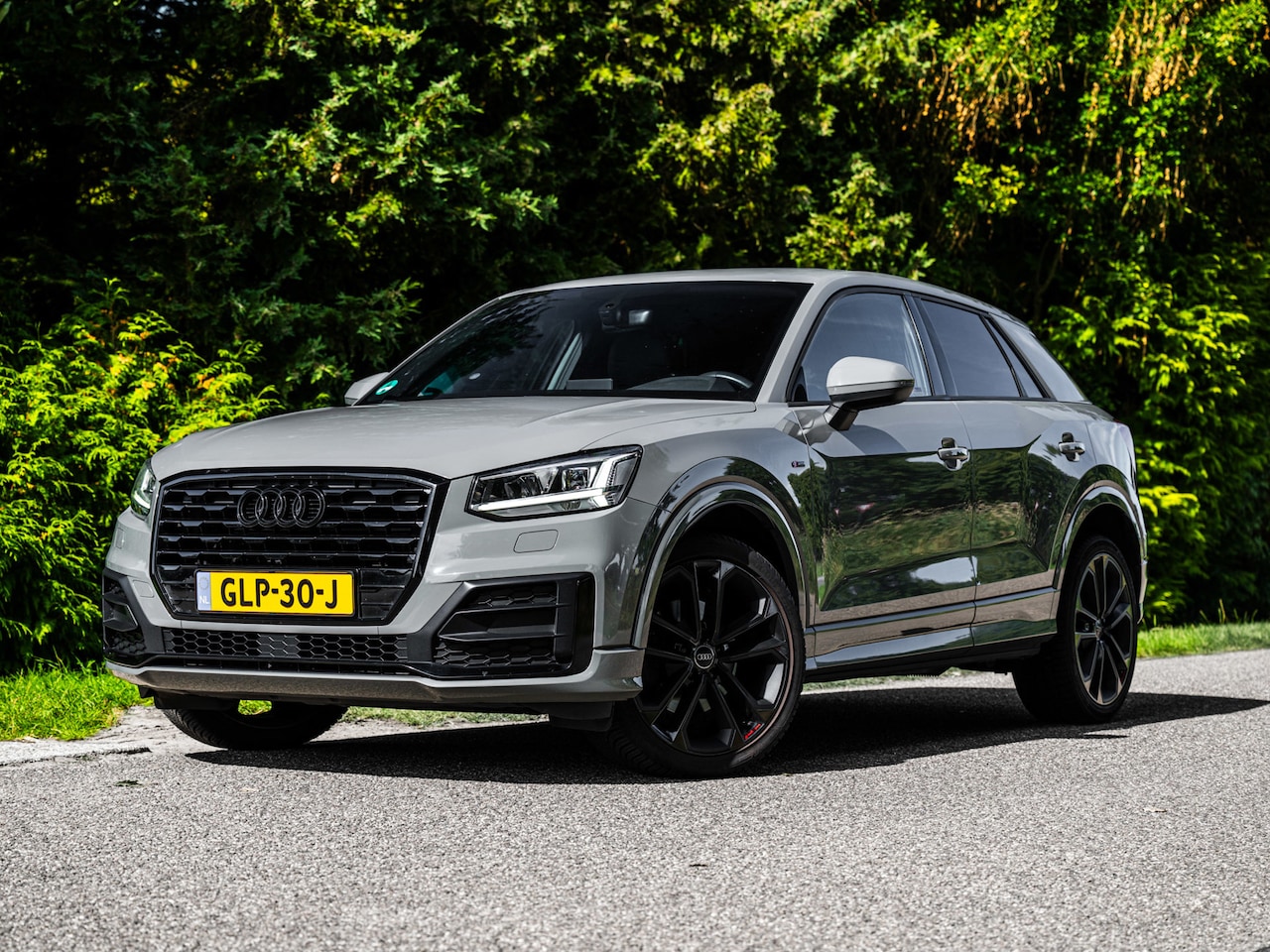 Audi Q2 - 35 TFSI S-Line | Automaat | Nardo Grey - AutoWereld.nl