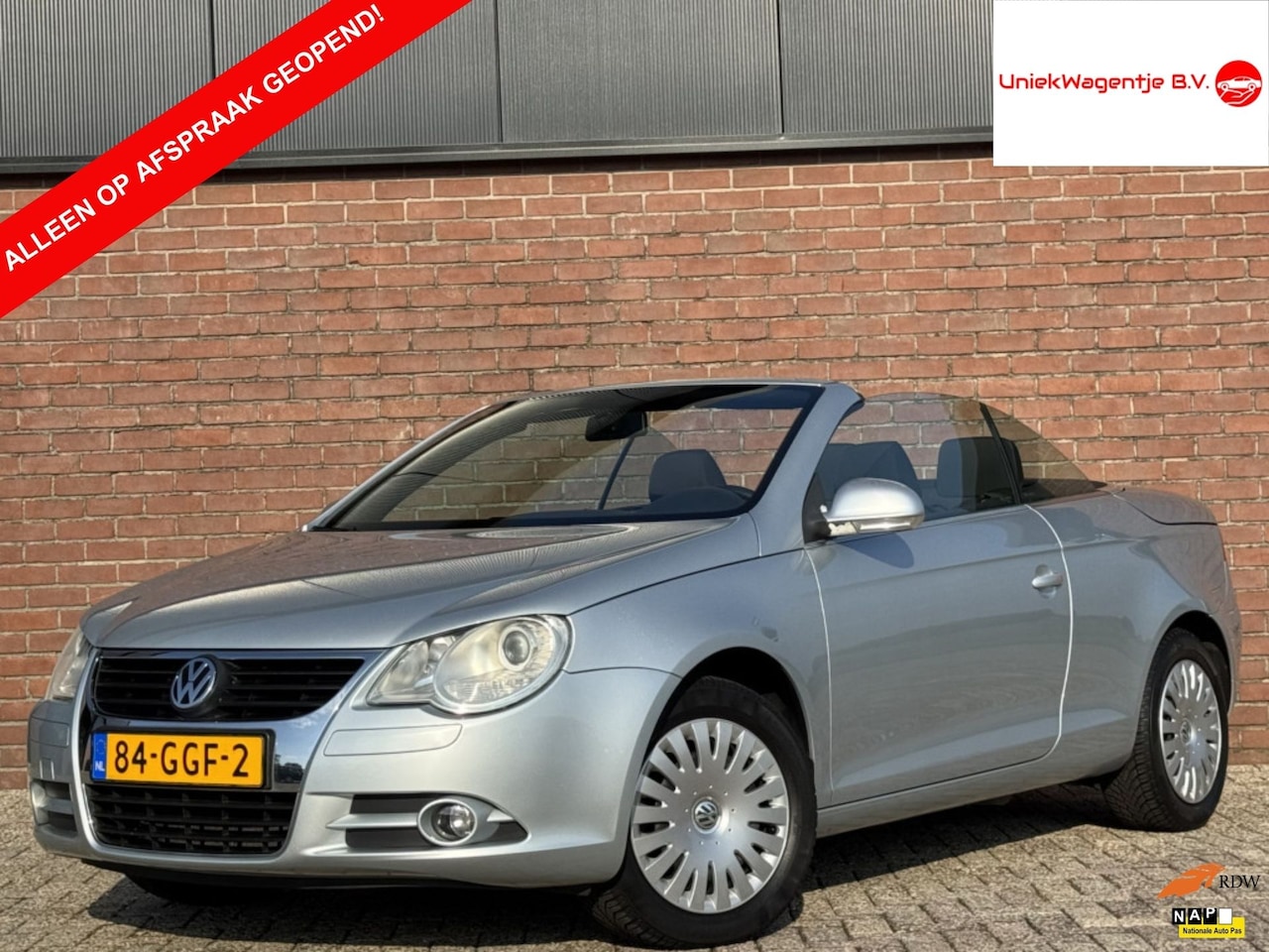 Volkswagen Eos - 1.4 TSI | NL-AUTO! | 1E EIGENAAR! | DEALER OH! - AutoWereld.nl