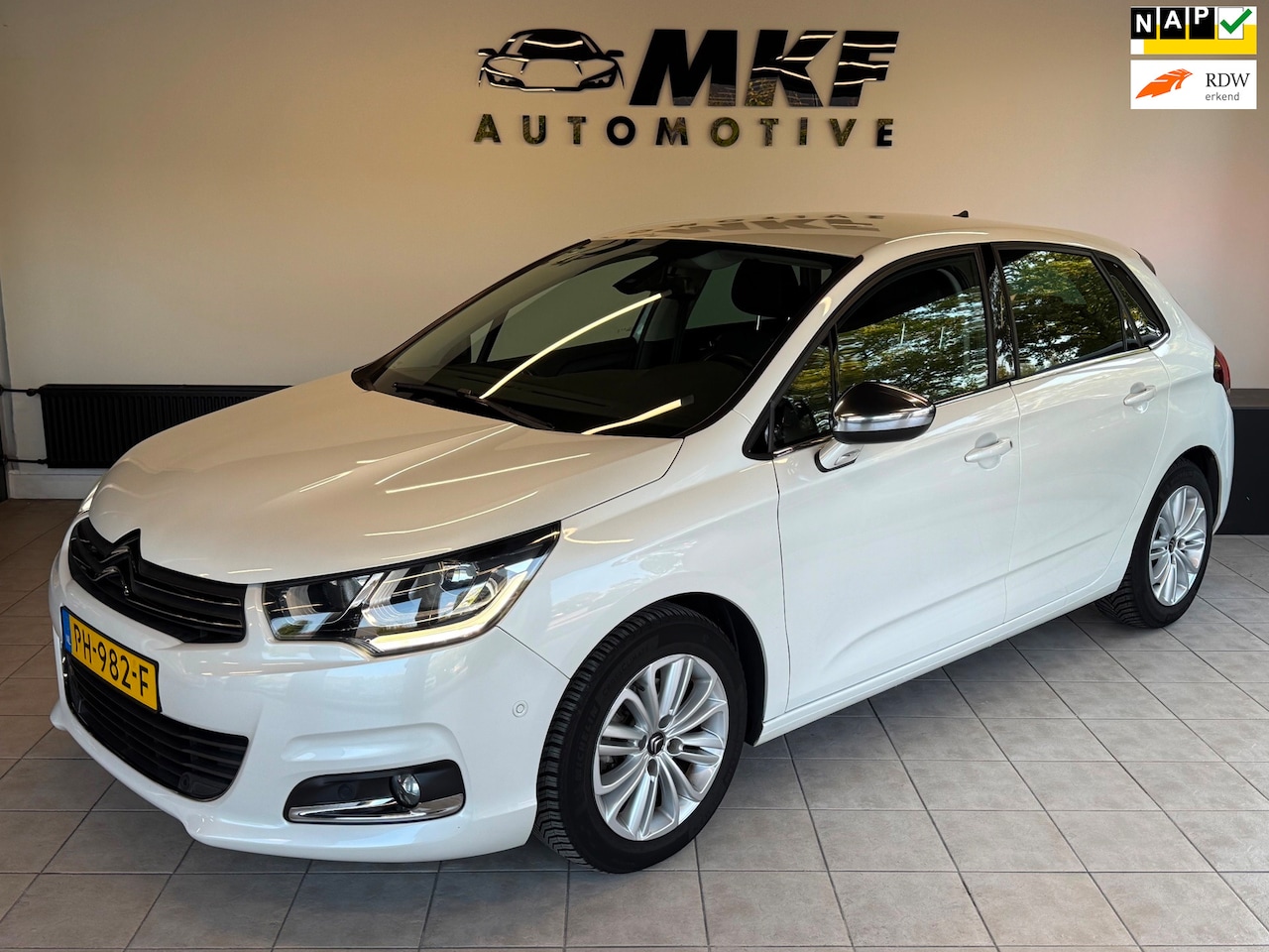 Citroën C4 - 1.2 PureTech Feel Collection 2017 ECC|98DKM NAP! - AutoWereld.nl