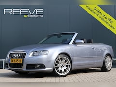 Audi A4 Cabriolet - 2.0 TFSI S-Line Exclusive Automaat 200pk | Leer | Xenon | Stoelverwarming | Cruise