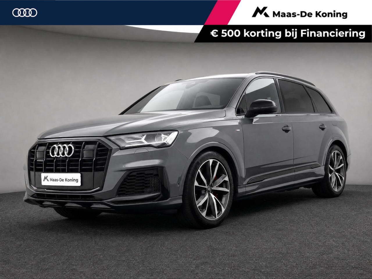 Audi Q7 - 60 TFSIe 462pk S-tronic Quattro Pro Line S Comp. · 360 Camera · Leder Valcona · Inklap. Tr - AutoWereld.nl