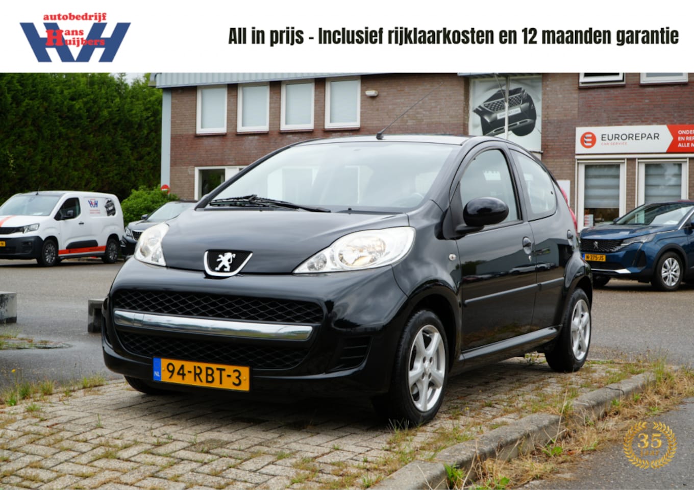 Peugeot 107 - XS 1.0-68pk 5-DEURS - AIRCO - incl. 12 maanden garantie + rijklaarkosten - AutoWereld.nl