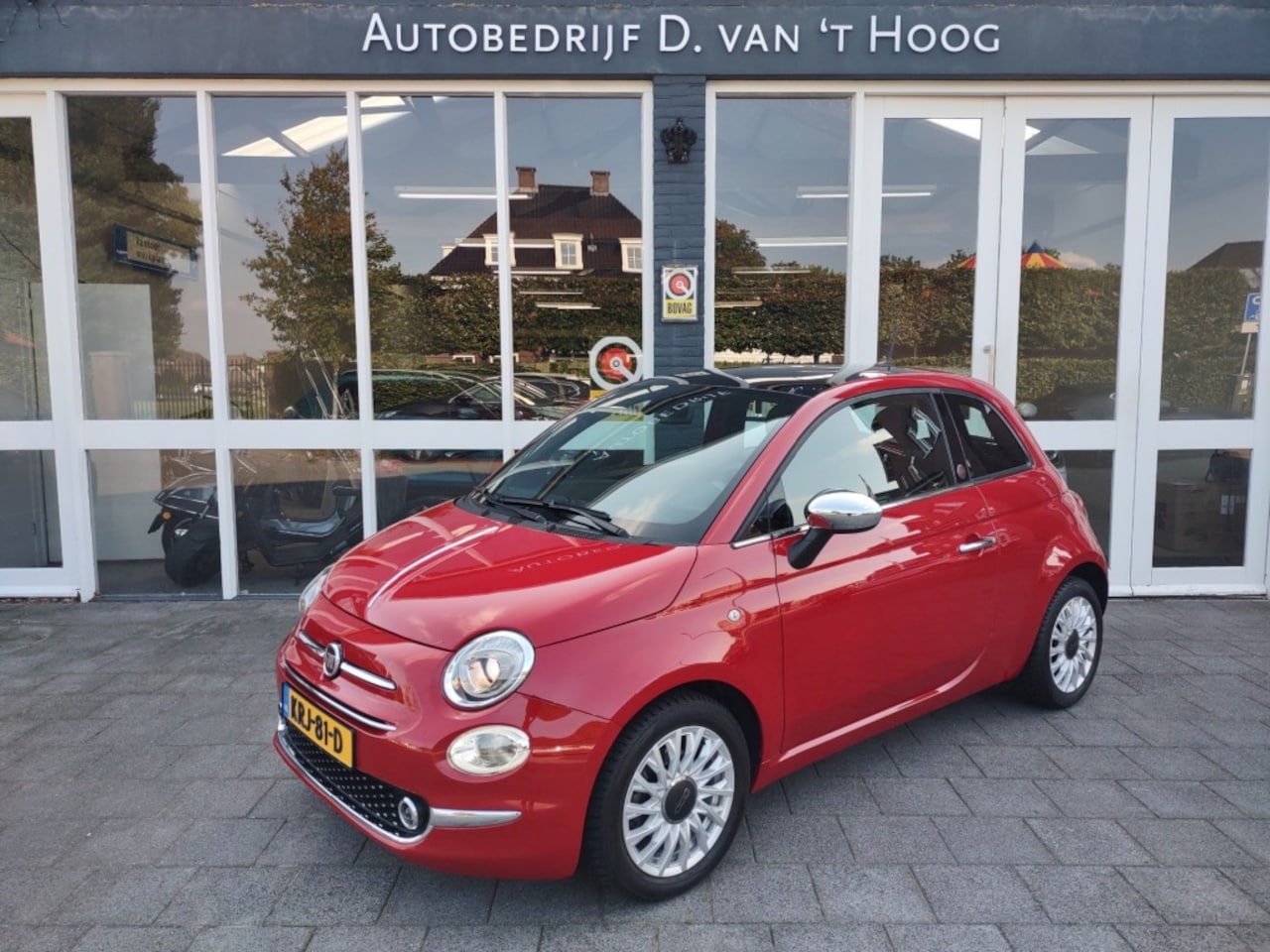 Fiat 500 - 1.0 HYBRID RED edition - AutoWereld.nl