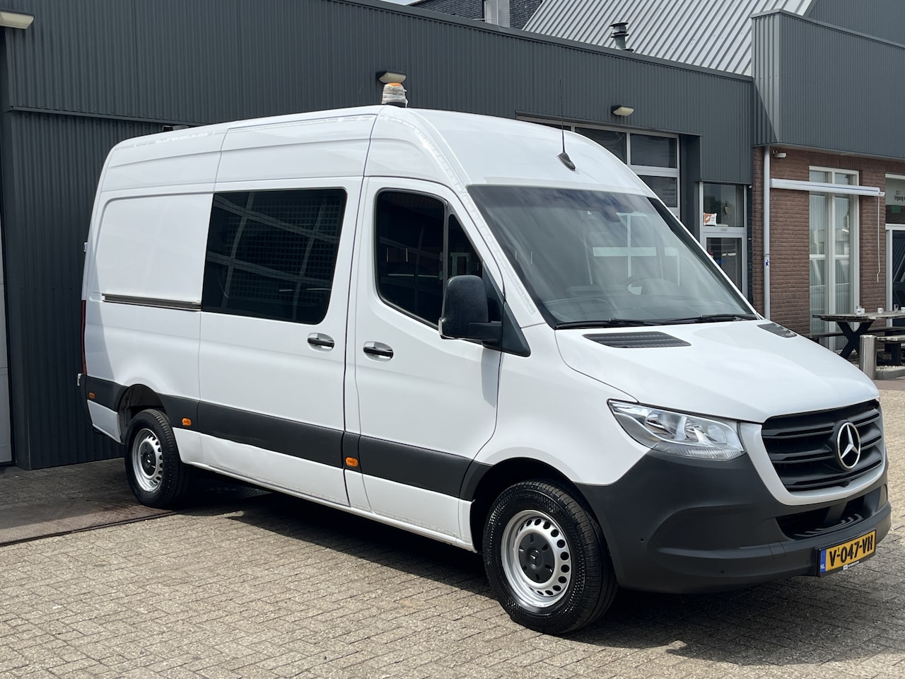 Mercedes-Benz Sprinter - 314 2.2 CDI L2H2 EURO VI-D Werkplaats inrichting Airco Cruise controle Trekhaak 2800kg Kas - AutoWereld.nl