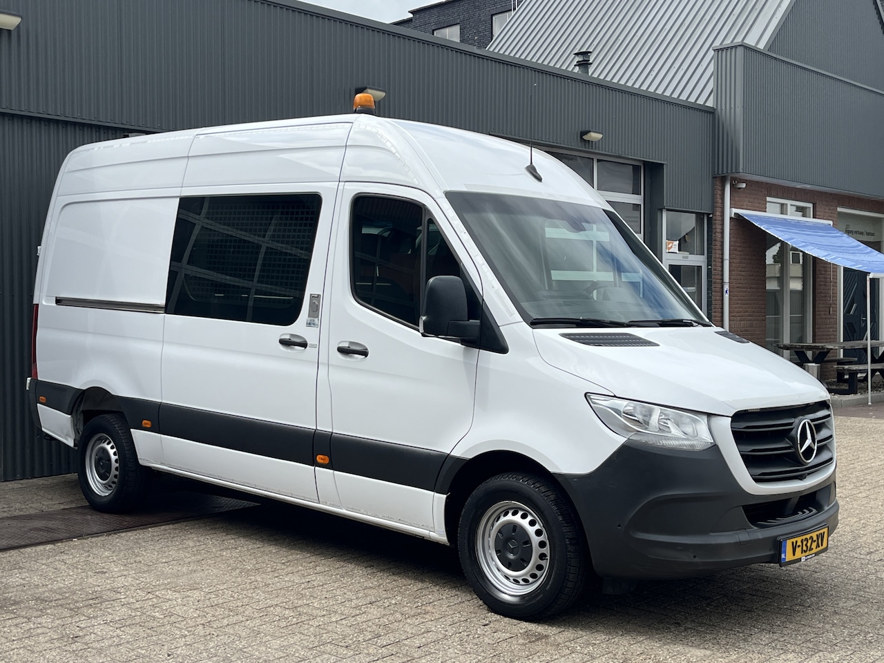 Mercedes-Benz Sprinter - 314 2.2 CDI L2H2 Werkplaats inrichting Airco Cruise controle Kastinrichting Omvormer Apple - AutoWereld.nl