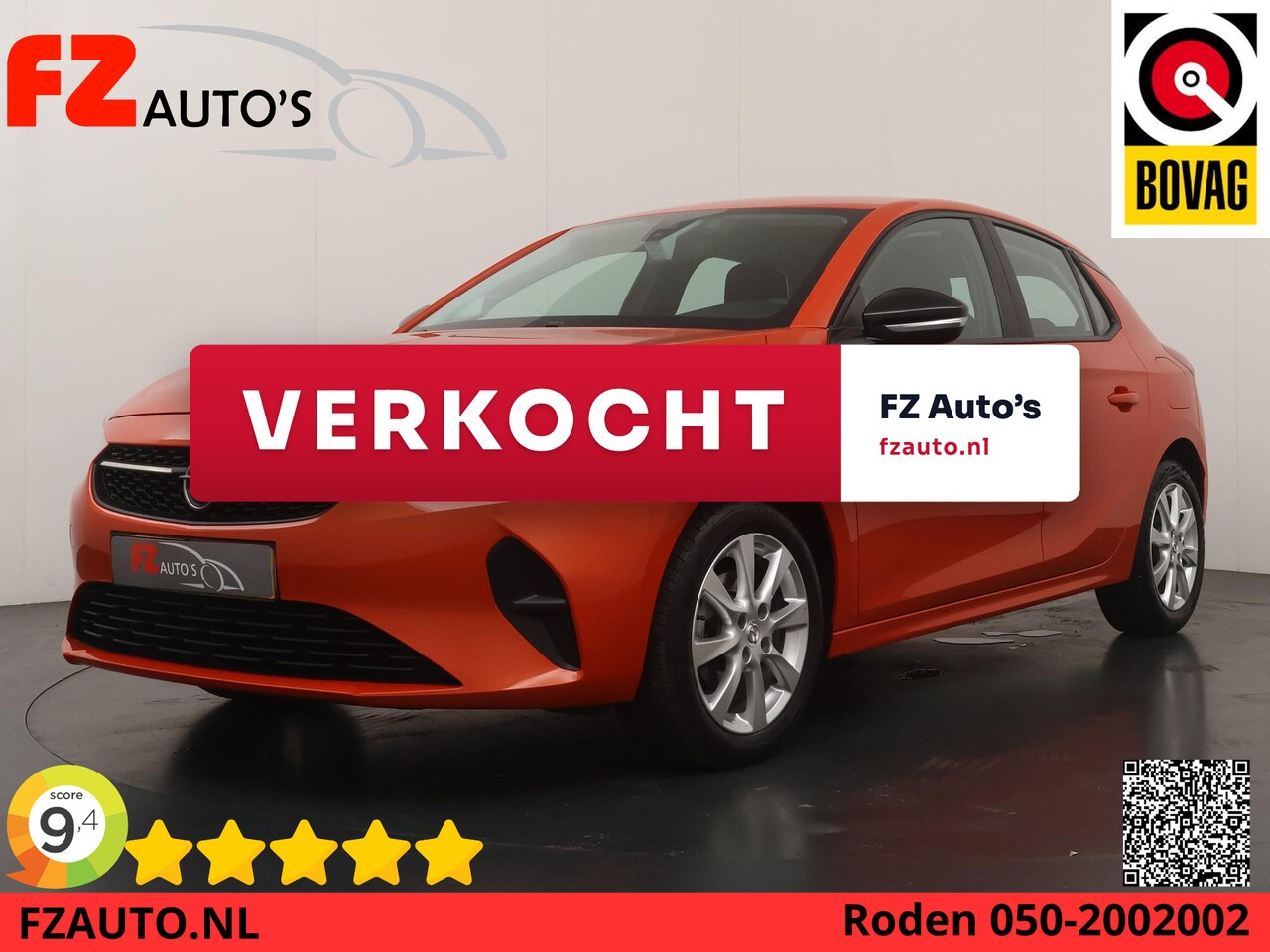 Opel Corsa - 1.2 Edition - Navigatie via App - Airconditioning - Cruise Control - Parkeersens A - AutoWereld.nl
