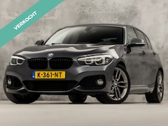 BMW 1-serie - 118i M Sport Shadow High Executive Automaat (NAVIGATIE, M PAKKET, LEDER, SPORTSTOELEN, CAM