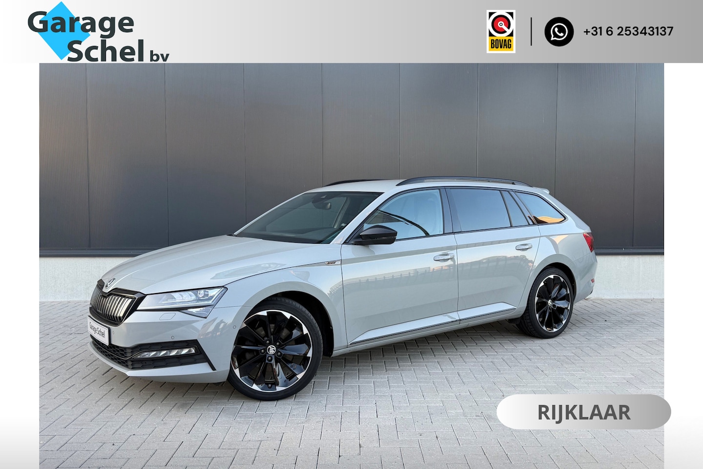 Skoda Superb Combi - 1.4 TSI iV Sportline - Navi - Memory Sportstoelen - Camera - Stoel-stuurverwarming - 19" L - AutoWereld.nl