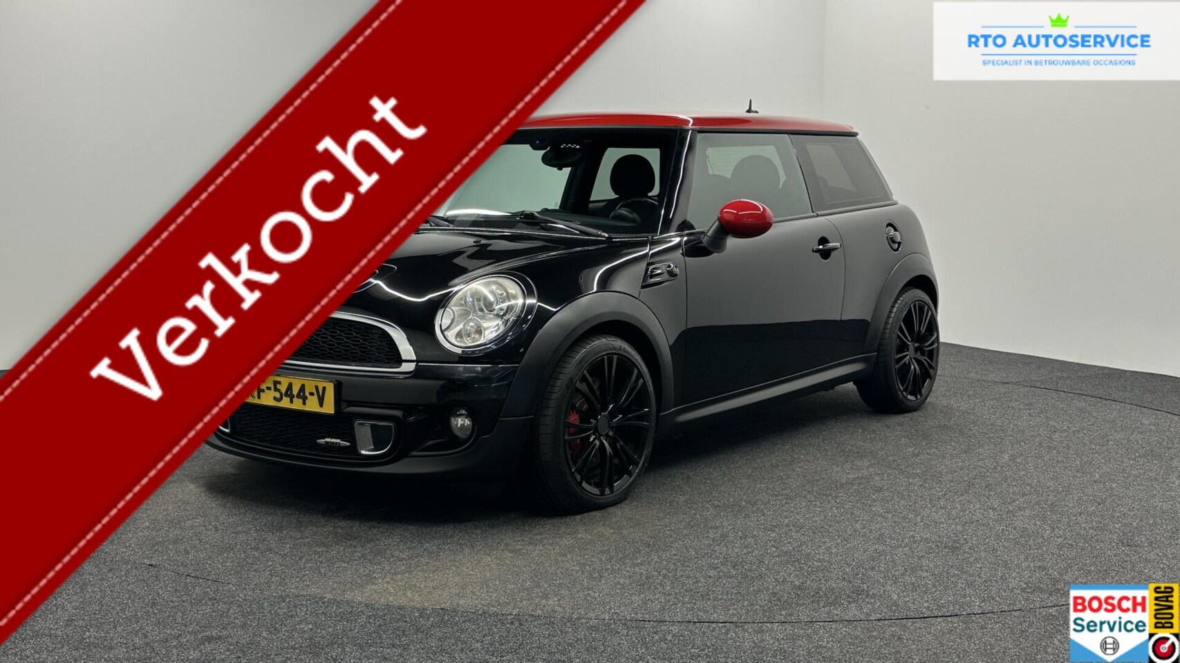 MINI 3-Deurs - 1.6 John Cooper Works Chili|Navi|Cruise|Zwarte Hemel| - AutoWereld.nl