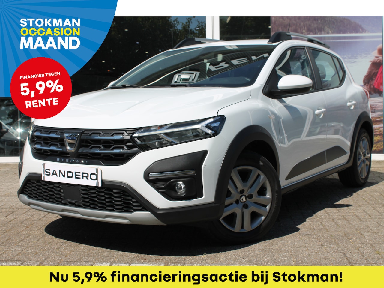 Dacia Sandero Stepway - 1.0 TCe 100 Bi-Fuel Comfort | Climat Control | Cruise | Camera | Parkeersensoren | - AutoWereld.nl