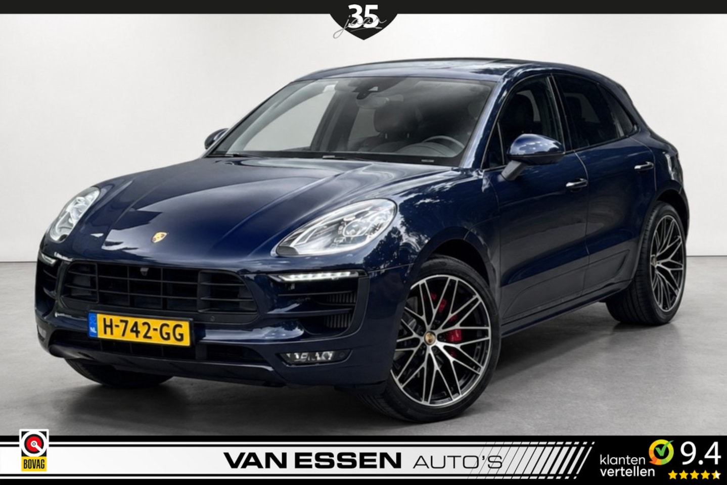 Porsche Macan - 3.0 GTS Pano Leder Camera Luchtvering Stoel/Stuurverw. Led Carbonpakket 21 Inch! - AutoWereld.nl