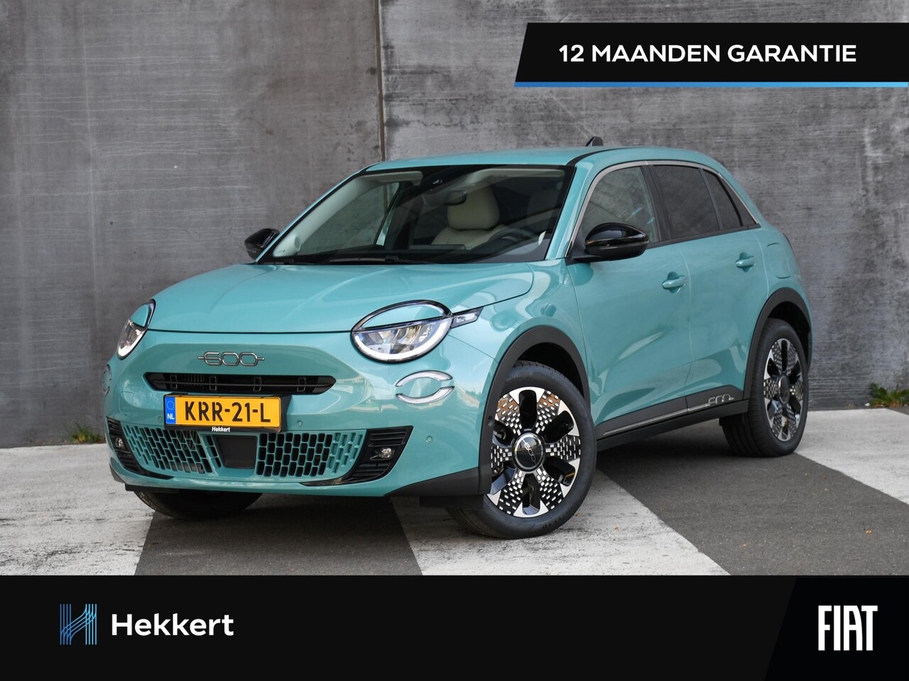 Fiat 600 - La Prima 1.2 Hybrid 110pk Automaat CAMERA | DODE HOEK | 18''LM | STOELVERW. | NAVI | ADAPT - AutoWereld.nl