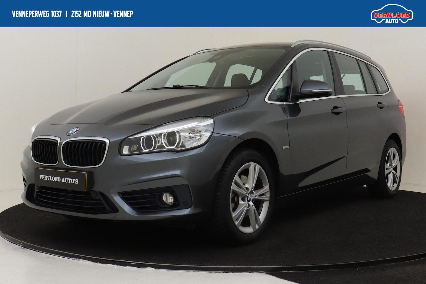 BMW 2-serie Gran Tourer - 218I 7P. HIGH EXECUTIVE -HIFI|LEDER|SPORTSTOELEN|HEAD-UP DISP.|CAMERA|STOELVERW.|CHROME|EL - AutoWereld.nl