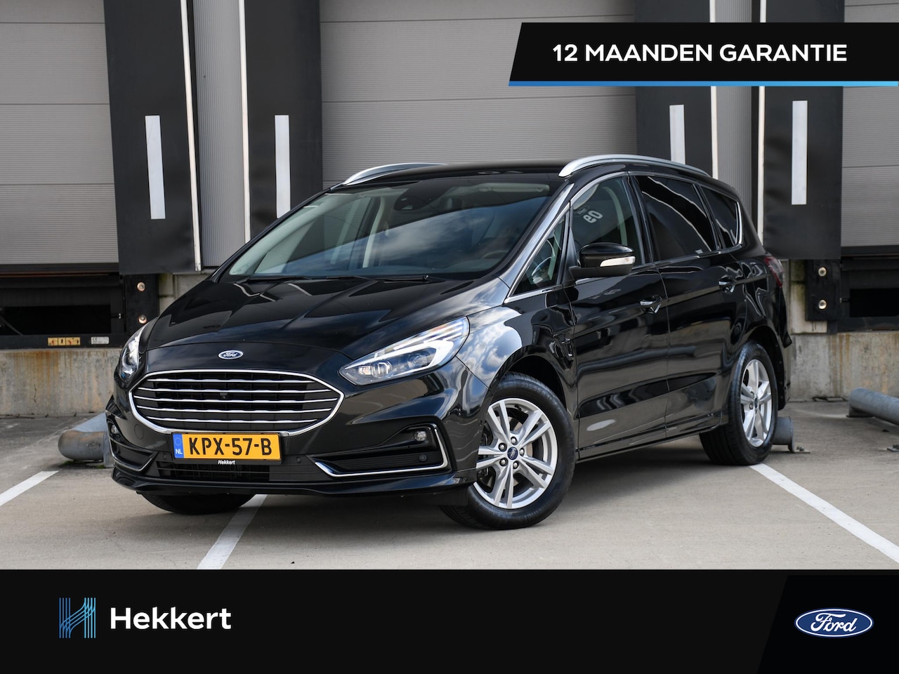 Ford S-Max - Titanium 2.5i HEV 190pk Automaat 7-Pers. TREKHAAK | ADAPT. CC | DODE HOEK | LEDER | 17''LM - AutoWereld.nl
