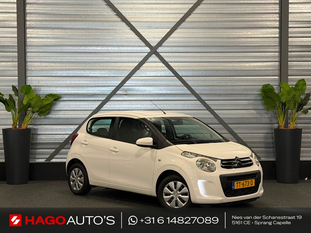Citroën C1 - 1.0 VTi Feel LED/AIRCO/CRUISE/ELEK-RAMEN/2E-EIG/DEALER-ONDERH/BT-AUDIO - AutoWereld.nl