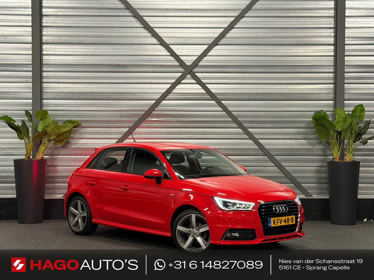 Audi A1 Sportback - 1.0 TFSI S-LINE/LED/NAVI/CRUISE/PDC/CLIMATE/STOELVERW - AutoWereld.nl