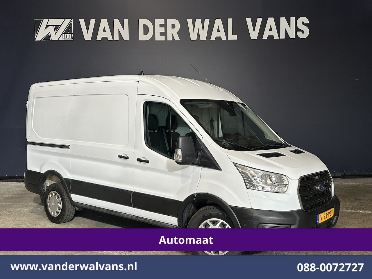 Ford Transit - 2.0 TDCI 131pk Automaat L2H2 Euro6 Airco | Camera | Navigatie | Android Auto | LED | Cruis - AutoWereld.nl