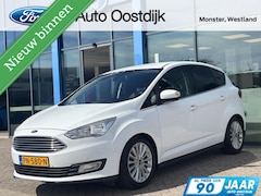 Ford C-Max - 1.0 Titanium 125PK NIEUWE DISTRIBUTIERIEM Cruise Navi Parkeersensoren Carplay Stoel en Voo