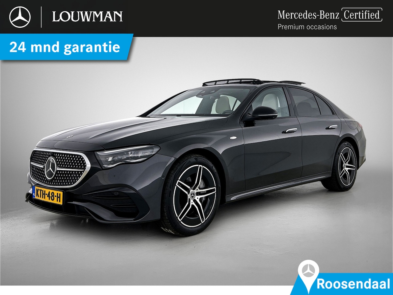 Mercedes-Benz E-klasse - 300 e AMG Nightpakket Plug-In Hybride | Machiatobeige Int. | Panoramadak | Trekhaak | Rija - AutoWereld.nl