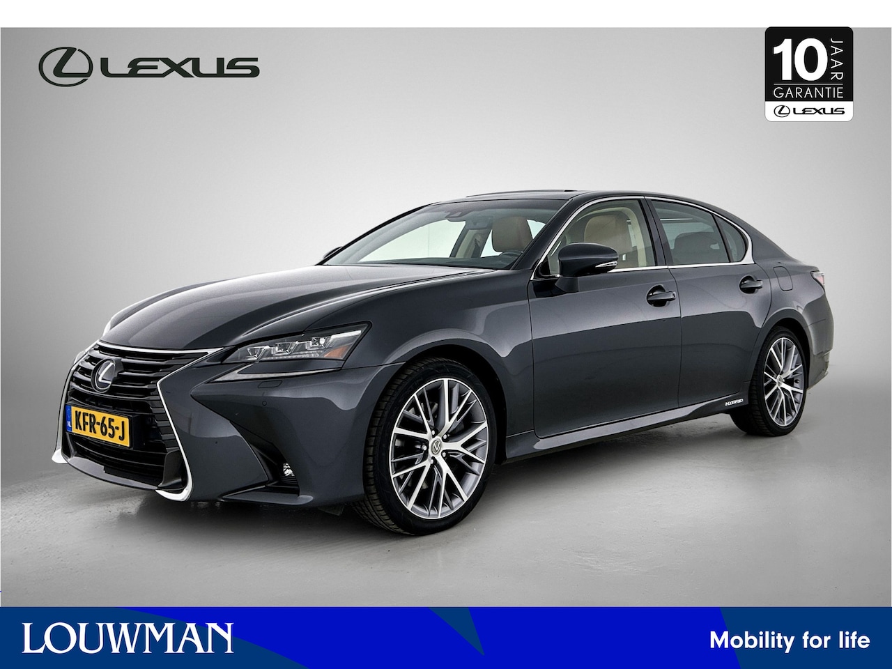 Lexus GS - 300h President Line | Mark Levinson Premium | Schuif/Kanteldak | Memory Seats | Bruin Lede - AutoWereld.nl