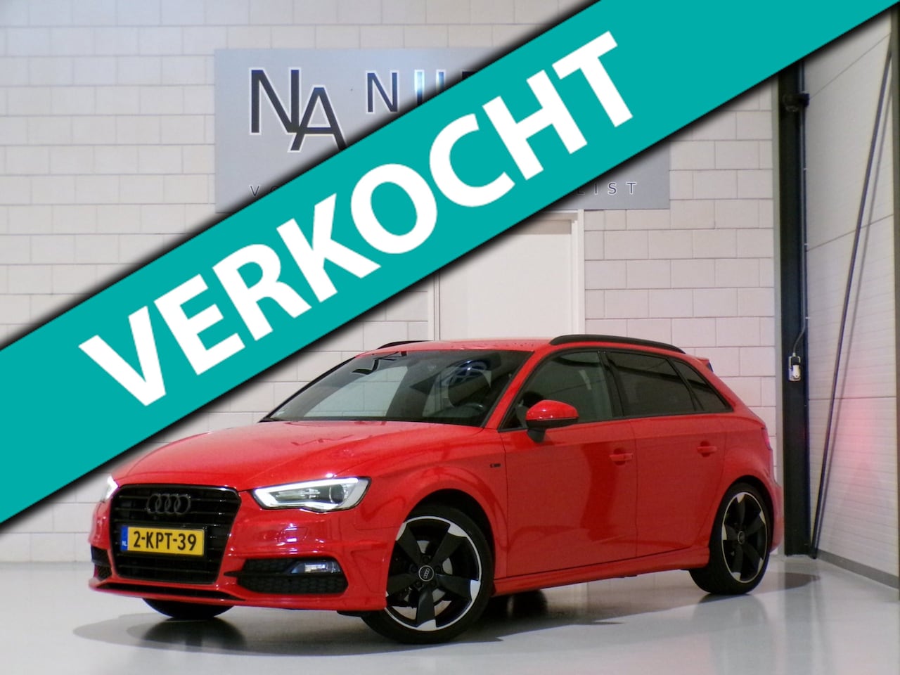 Audi A3 Sportback - 1.4 TFSI S-Line "Origineel NL!" Stoelverwarming 2x S-line Xenon-LED 18"Velgen Parkeersenso - AutoWereld.nl