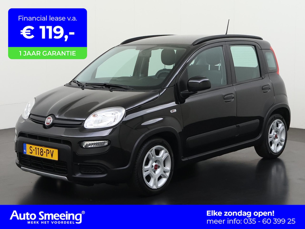Fiat Panda - 1.0 Hybrid City Life | Airco | Bluetooth | Zondag Open! - AutoWereld.nl
