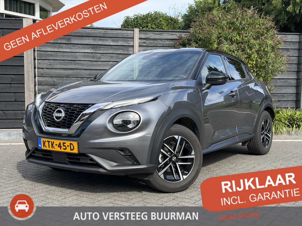 Nissan Juke - N-Connecta 1.0 DIG-T 115PK Navigatie, Achteruitrijcamera, Keyless, Stoel, Stuur & Voorruit - AutoWereld.nl
