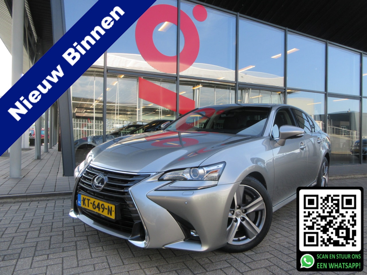 Lexus GS - 300h Luxury Line Hybrid AUTOMAAT - AutoWereld.nl