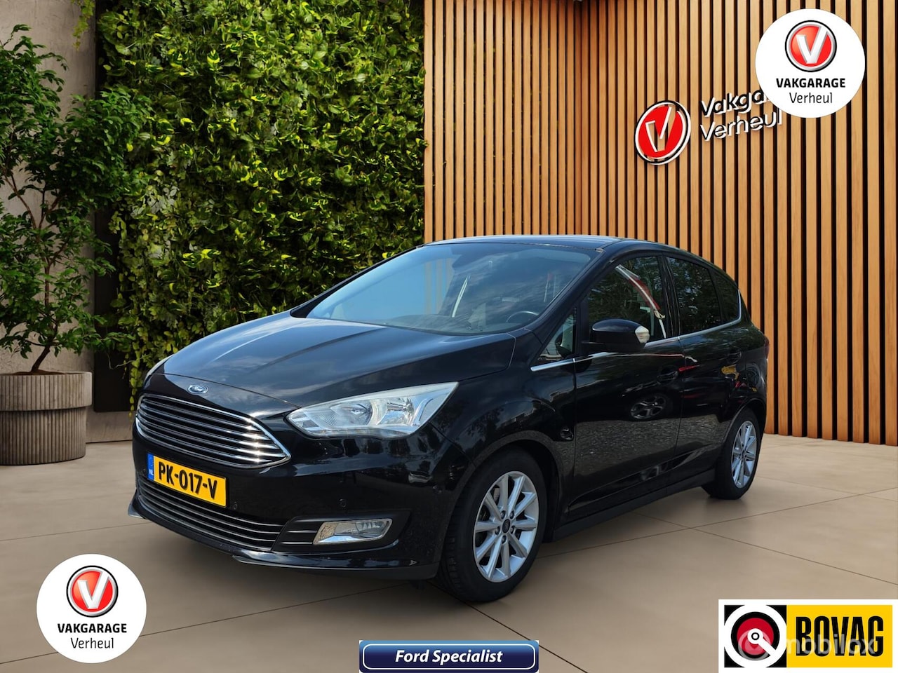 Ford C-Max - 1.0 Titanium 125Pk ✅Navi ✅Boekjes ✅Vol Opties! - AutoWereld.nl