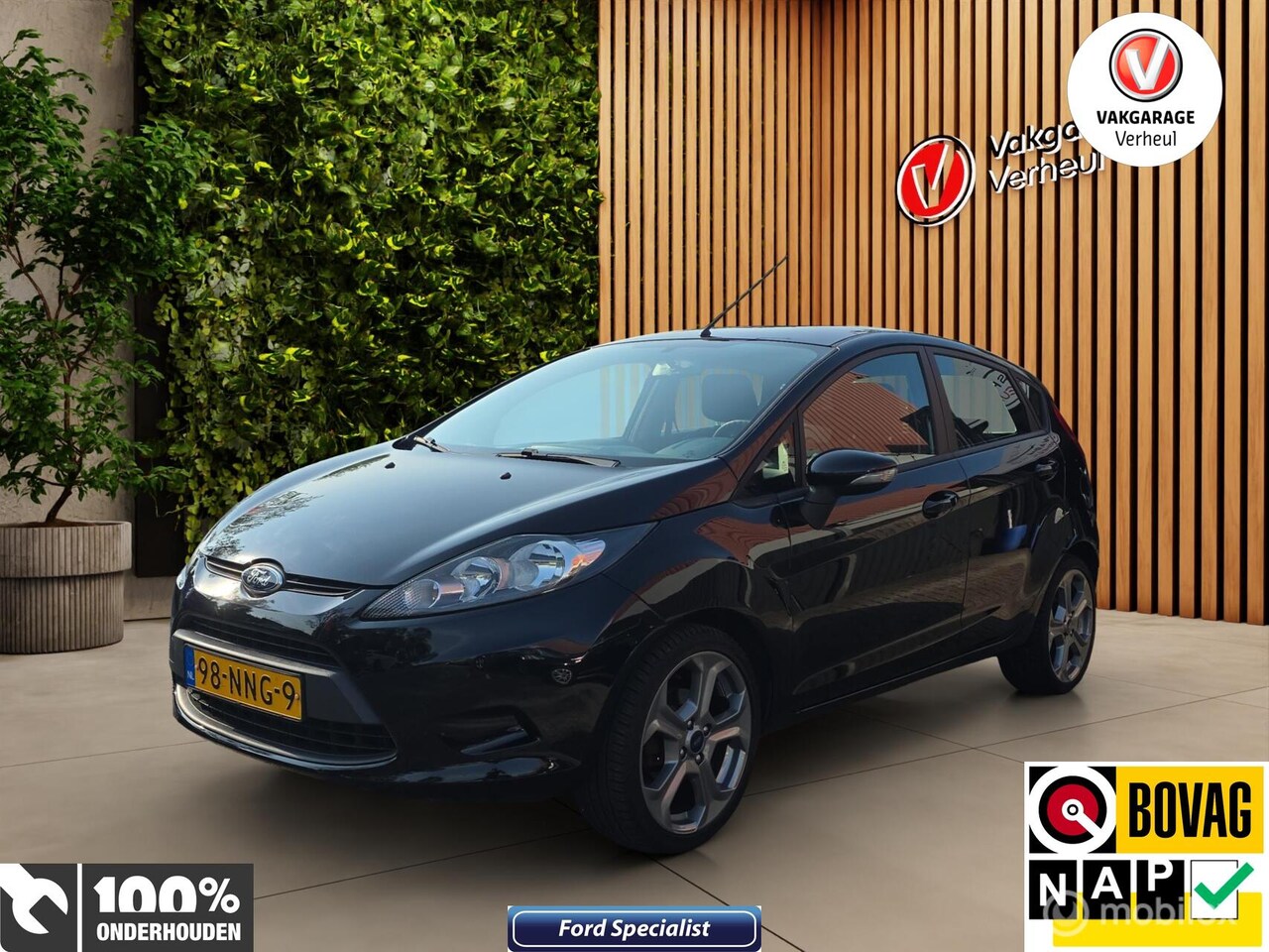 Ford Fiesta - 1.25 Limited ✅5Drs ✅60Pk ✅Boekjes ✅Nap - AutoWereld.nl