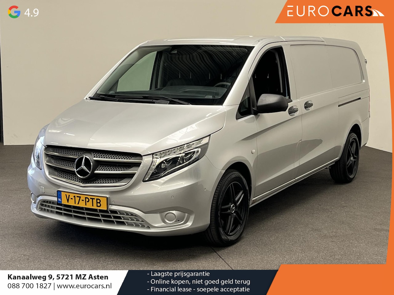 Mercedes-Benz Vito - 119 CDI Extra Lang Automaat Camera Navigatie Stoelverwarming Cruise Control Trekhaak - AutoWereld.nl