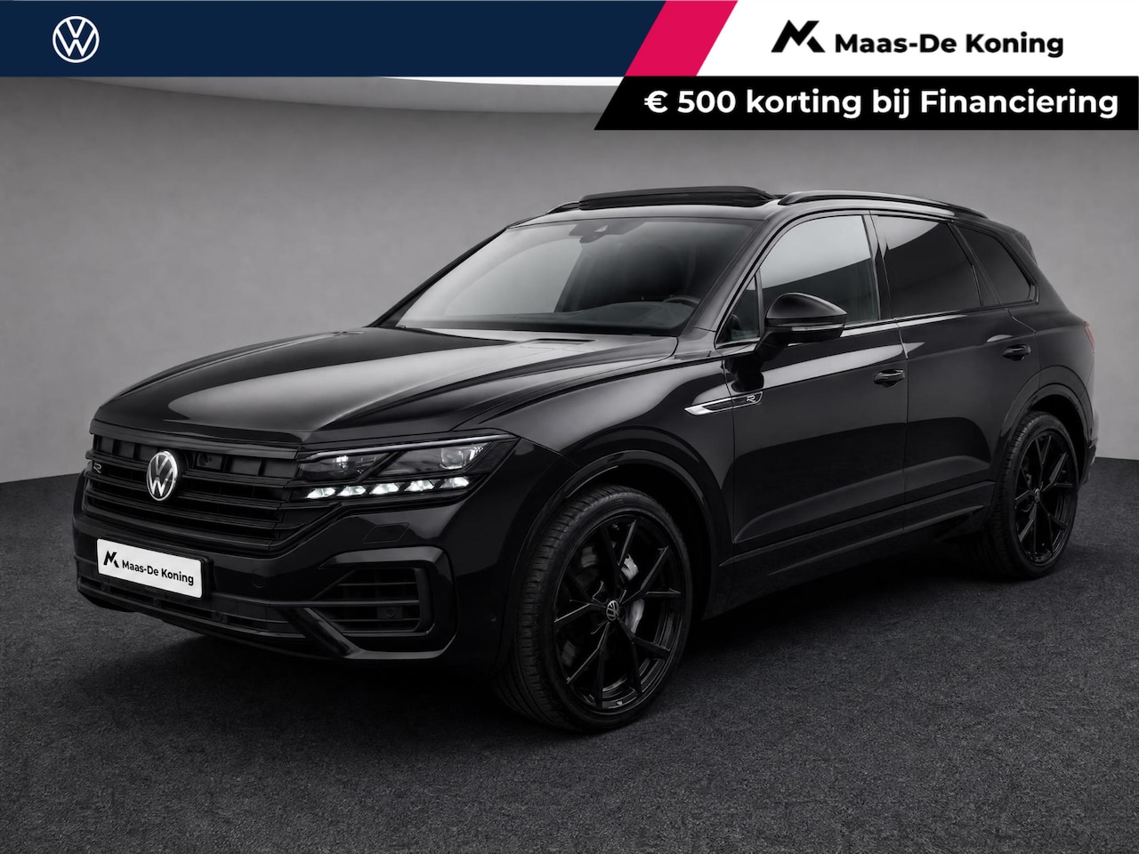 Volkswagen Touareg - 3.0TSI 340kW/462PK R-line · Panoramadak · Trekhaak · Leder · Luchtvering · 360 camera · Ap - AutoWereld.nl