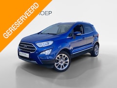 Ford EcoSport - 1.0 EcoBoost 125 pk Titanium Afneembare trekhaak - Winter Pack - 17inch LM velgen