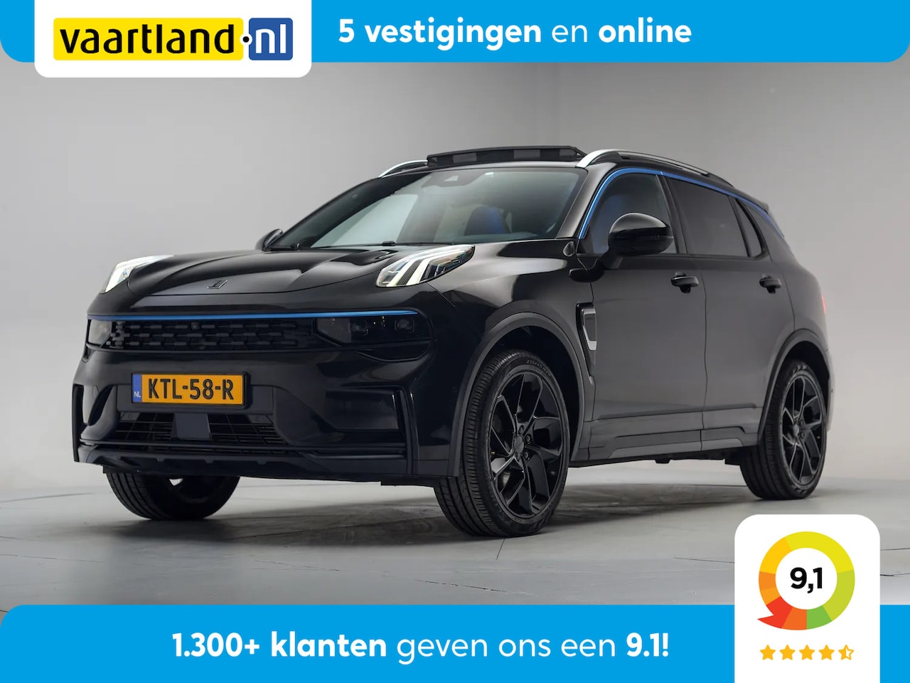 Lynk & Co 01 - 1.5 PHEV MY23 [ Zwarte hemel Pano Navi ] - AutoWereld.nl
