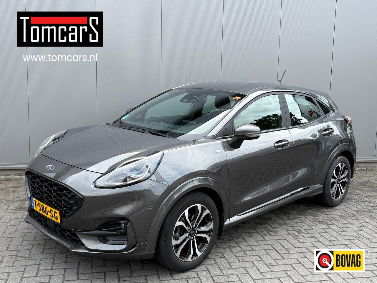 Ford Puma - 125PK EcoB. Hybrid ST-Line Navigatie/Parkeerhulp/Stoel-stuurverwarming/Elektr.-klep - AutoWereld.nl