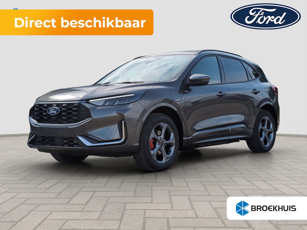 Ford Kuga - 2.5 PHEV ST-Line X | 12-weg verstelbare voorstoelen - AGR gecertificeerd | Achterbank verw - AutoWereld.nl