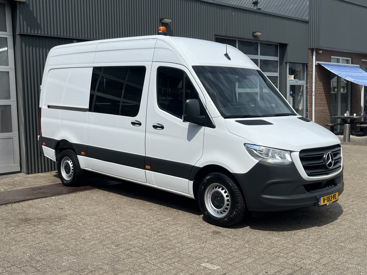 Mercedes-Benz Sprinter - 314 2.2 CDI L2H2 EURO VI-D Werkplaats inrichting Airco Cruise controle Kastinrichting Omvo - AutoWereld.nl
