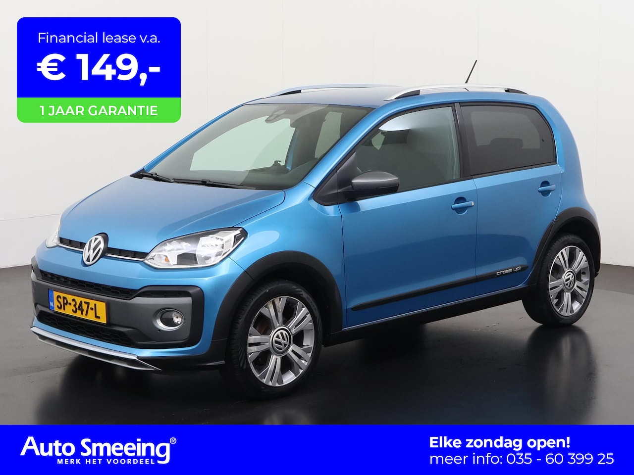 Volkswagen Up! - 1.0 BMT cross up! | Camera | Stoelverwarming | Lichtmetalen Velgen | Zondag Open! - AutoWereld.nl