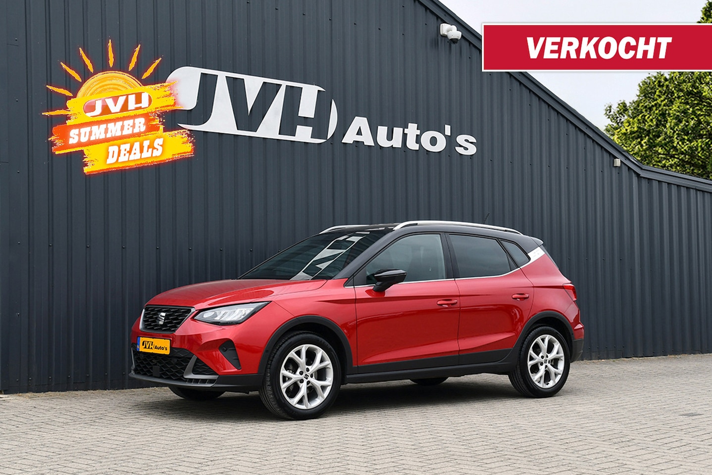 SEAT Arona - 1.0 TSi AUT/DSG FR Tech Sport 11-2023 | BTW | Virtual CP | Zw.Dak | TH - AutoWereld.nl