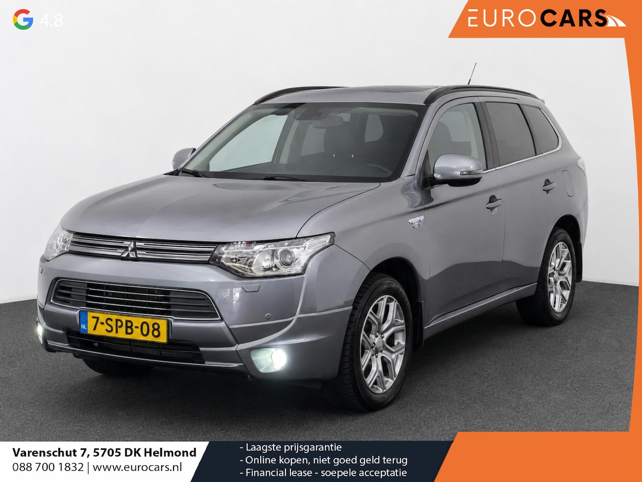 Mitsubishi Outlander - 2.0 PHEV instyle+ Navigatie Climate Control Panoramadak Parkeerhulp Stoelverwarming Adapti - AutoWereld.nl