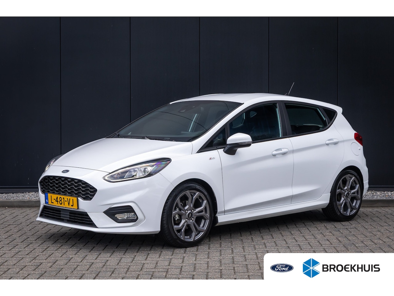 Ford Fiesta - 1.0 EcoBoost Hybrid ST-Line | 100% dealer o.h. | LED-verlichting | DAB | Apple carplay / a - AutoWereld.nl
